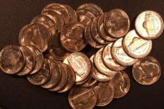 1953 S Unc Jefferson Nickel Roll ~ Nice Coins ~  
