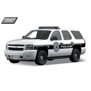 2008 Chevrolet Tahoe Police 1/24 Diecast Model Car by Welly