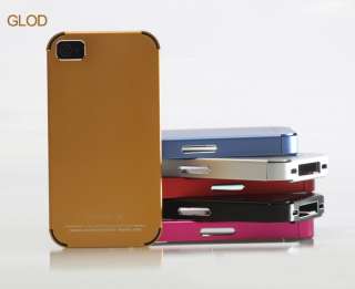 Cross line Aluminum metal case cover for iphone 4 4G  