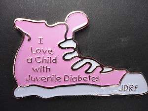 JDRF Walk for the Cure Pink Sneaker   Car or Refrigerator Magnet 