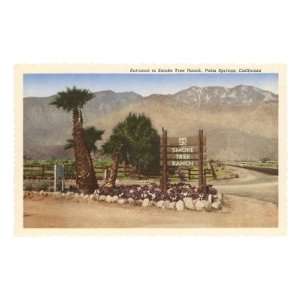 Smoke Tree Ranch, Palm Springs, California Premium Poster Print, 8x12