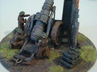 Death Korps of Krieg team with Heavy Mortar Scene NICE Warhammer 40k 