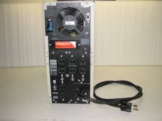 APC 2200XLNET UPS 8 Outlet Uninterruptable Power Supply, missing 