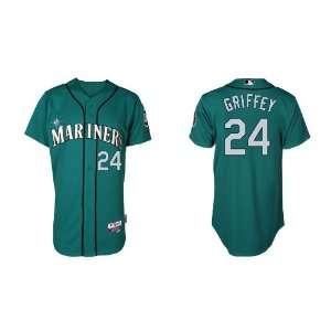 Personalized Wholesale Seattle Mariners #24 Ken Griffey Green 2011 MLB 