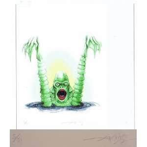 Exclusive Rare Creature From The Black Lagoon Limited Print   Only 54 