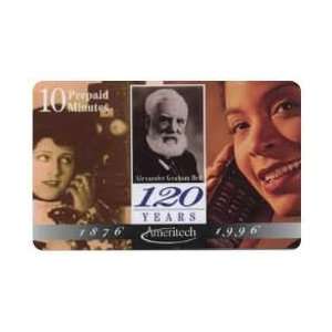   Phone Card 10m Alexander Graham Bell 120 Years Anniv. of First Phone