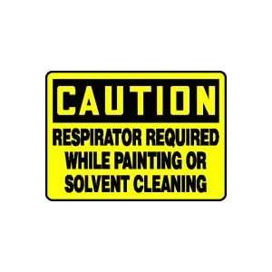   OR SOLVENT CLEANING Sign   10 x 14 .040 Aluminum