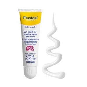  Mustela Sun Cream For Sensitive Areas .5 Oz. Beauty