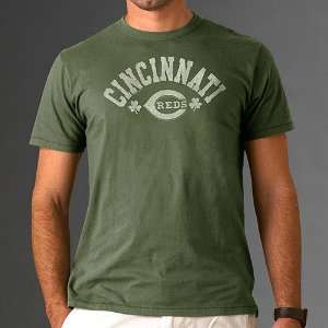  Cincinnati Reds St. Patricks Day Topsail T Shirt by 47 