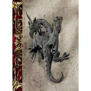  Horned Dragon of Devonshire Wall Sculpture