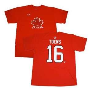  Team Canada 2010 IIHF Olympics Jonathan Toews Name and 