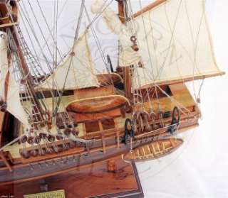 MODEL OF CHARLES W MORGAN (1841) NEW BEDFORD WHALE SHIP  