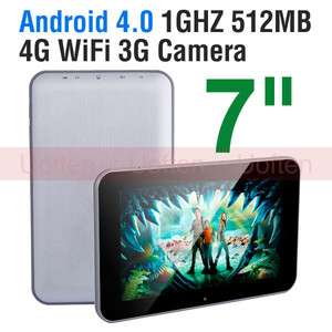   Capacitive Screen 1GHZ 512MB 4GB Mid Tablet A13 WiFi/3G Camera  