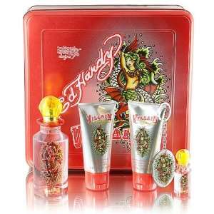  Ed Hardy Villian Fragrance Gift Set Red Beauty