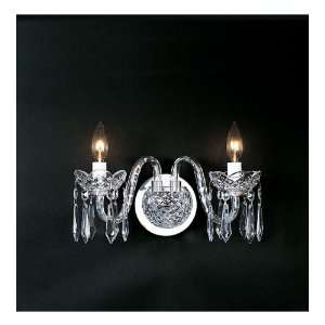  Waterford Crystal 951 000 01 11 Comerag 2 Light Sconces in Crystal 