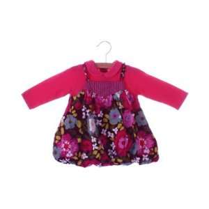  Catimini *Spirit Couleur* Pink Floral Bubble Dress Baby