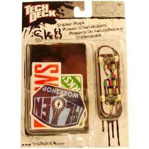  Tech Deck Sk8 Sticker Pack ALIEN WORKSHOP board wth 5 