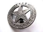Old West TEXAS RANGERS 5 Point cutout Star WITH CO.A Ba