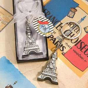  Wedding Favors Love in Paris Collection Eiffel Tower key 