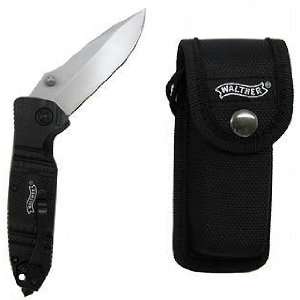  Umarex Walther Tactical Folding Knife, Silver, 3.1 Inch 