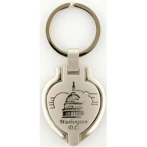  Washington DC Keychain   Locket, Washington D.C. Keychains 