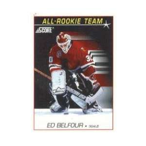    92 Score American #348 Ed Belfour All Rookie Team