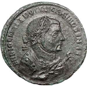 DIOCLETIAN 305AD Large Ancient Authentic Roman Coin Providentia 