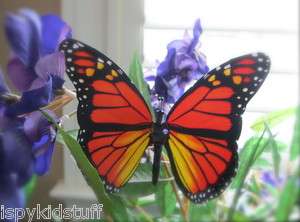   Robotic Realistic Natural Monarch Butterfly MOVING BUTTERFLY *Decor
