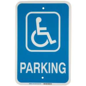   Handicapped Sign, Legend Parking (With Picto) Industrial