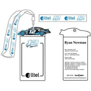  #12 Ryan Newman Alltel Racing Credential Holder 928084 