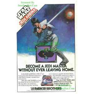 Star Wars Jedi Arena 1982 Video Game Luke Skywalker, Lightsaber 