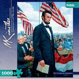  Gettysburg Address 1000 pc Civil War Toys & Games