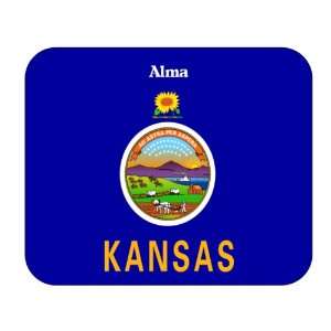  US State Flag   Alma, Kansas (KS) Mouse Pad Everything 