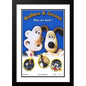  Wallace & Gromit Animation 32x45 Framed and Double Matted 