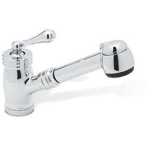 440640x Single Lever Pull Out Kitchen Faucet with 8 3/4 Reach 