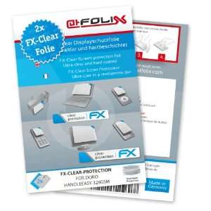  2 x atFoliX FX Clear Invisible screen protector for Doro 