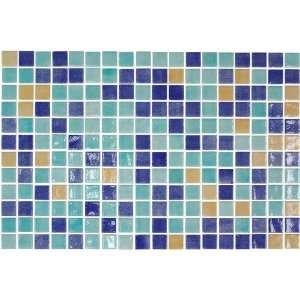 Zydeco Calypso Blend 12 x 18 Inch Kitchen & Bathroom Backsplash Mixed 