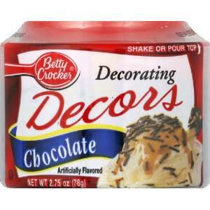 Betty Crocker Chocolate Decorations 2.75 Grocery & Gourmet Food