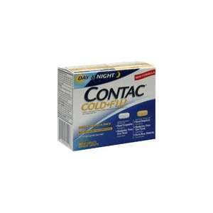  Contac Cold + Flu Caplets Day And Night, 28 capsules (Pack 