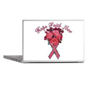 Laptop Notebook 15 Skin Cover Cancer Pink Ribbon Survivor 