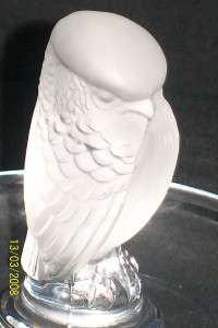   Bird of Prey Owl Eagle Hawk Crystal & Acid Bath Ring Tray  