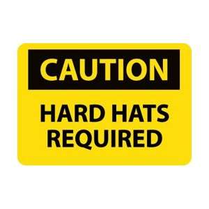   Hard Hats Required, 7 X 10, .040 Aluminum Industrial & Scientific