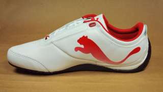 PUMA Drift Cat 4 SF White Rosso Fashion Sneackers Ferrari Shoes Mens 
