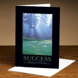   Success Morning Green 25 Pack Greeting Cards
