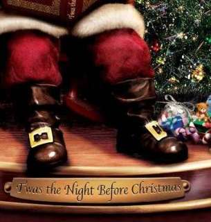 storytelling santa twas the night before christmas brand new in 