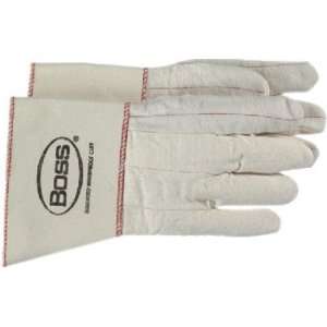 1bc21701j Boss White Double Palm Nap Out Glove Rubberized [12 Pairs]
