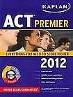 kaplan act premier 2012 with cd and online returns not