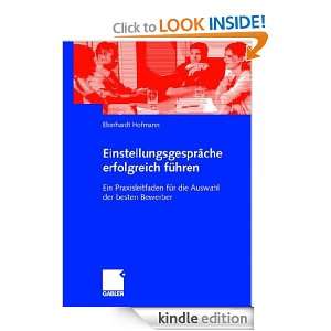   Bewerber (German Edition) Eberhardt Hofmann  Kindle Store