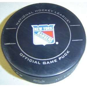  New York Rangers NHL Hockey Official Game Puck