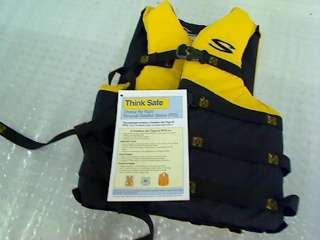 Stearns Watersport Classic Life Jacket, Yellow  